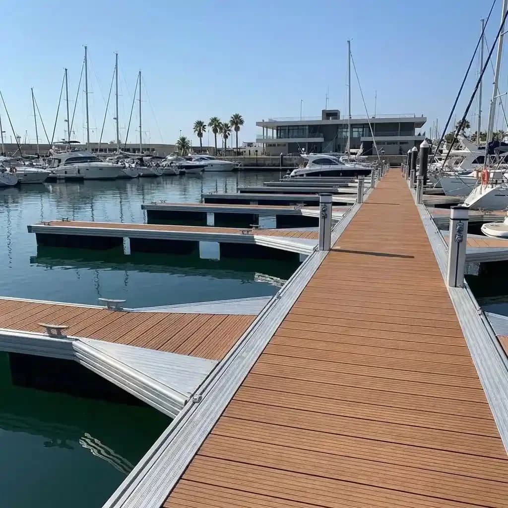 Floating dock system with finger piers